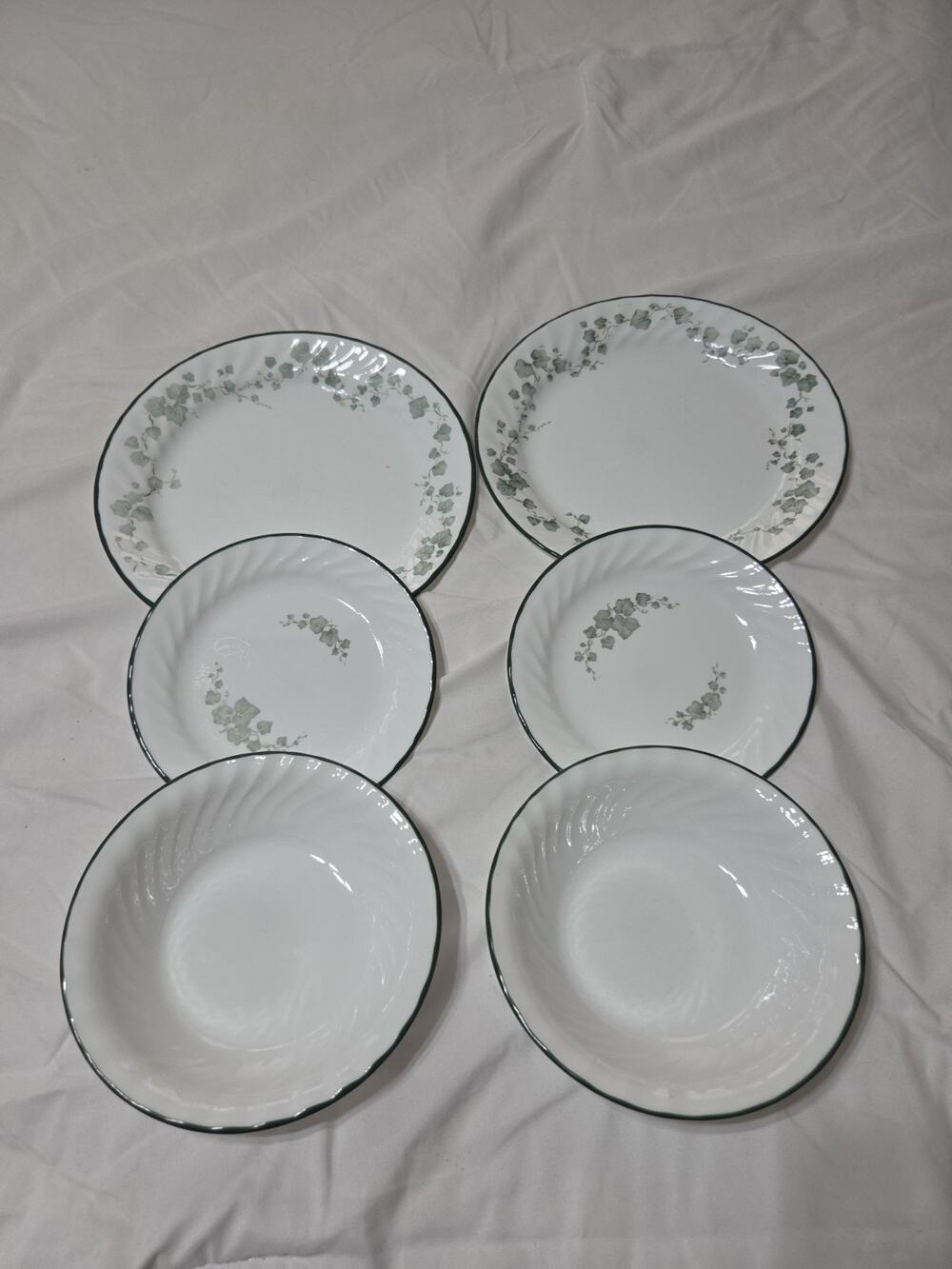 🔥Vintage Corelle CALLAWAY IVY Swirl